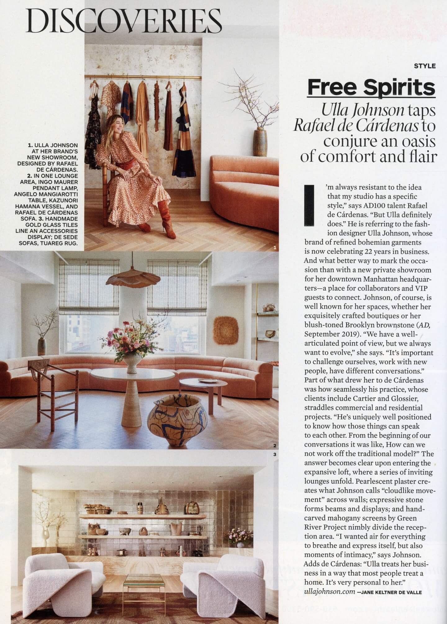 Architectural Digest, 2021 page 1