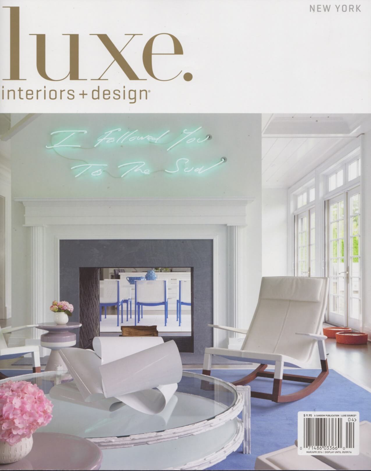 Luxe COVER March April 2016